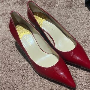 Cole Haan Red Patent Heels